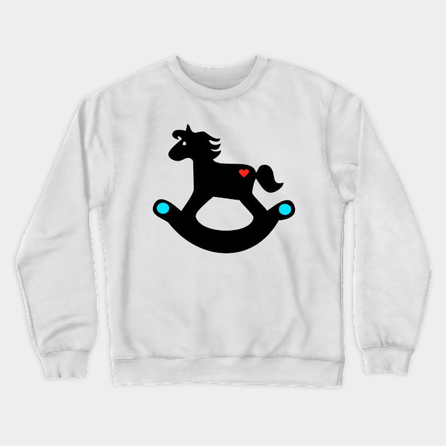 horse toy Crewneck Sweatshirt by Tshirtstory